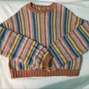 Billabong seeing double sweater color river. Billabong cozy cropped pullover